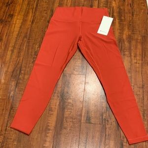 NWT Lululemon Align 28” Cayenne